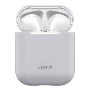 Чохол силіконовий Baseus для Apple AirPods Grey