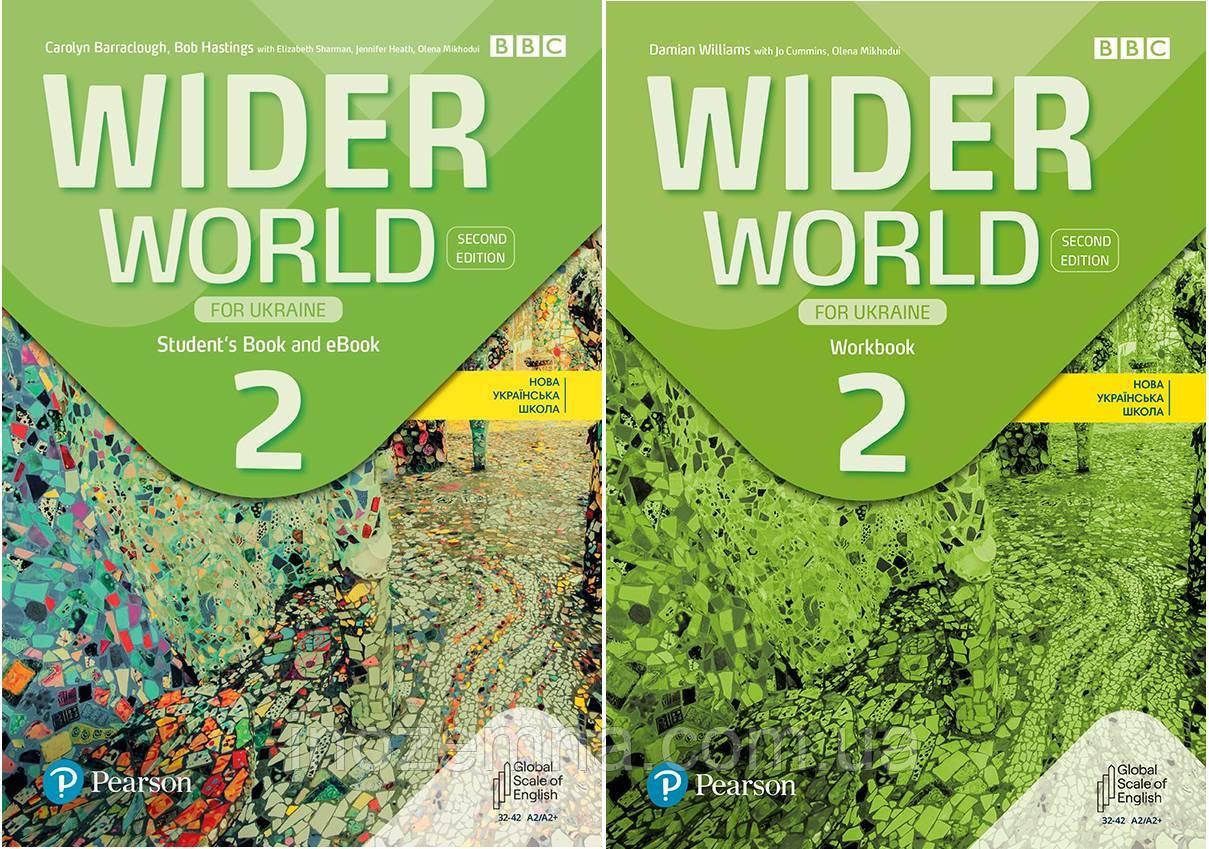 Wider World 2 Second Edition Student's Book + Workbook (комплект), фото 1