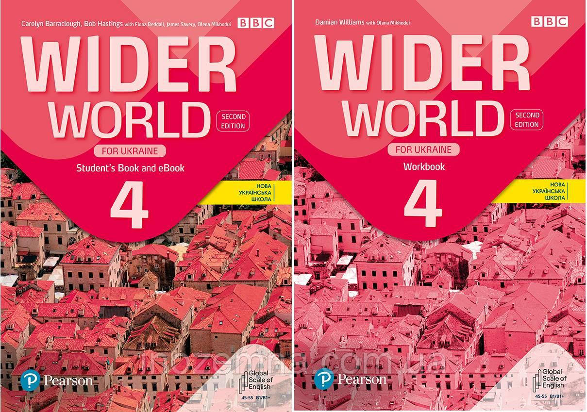 Wider World 4 Second Edition Student's Book + Workbook (комплект), фото 1