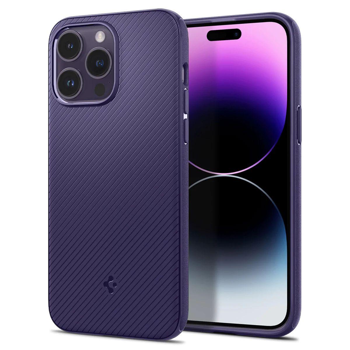 Чохол Spigen Mag Armor до iPhone 14 Pro Max Deep Purple (ACS05584), фото 1