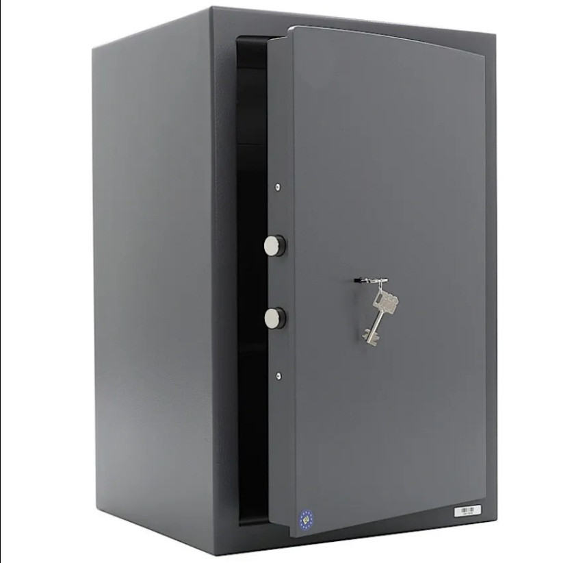 Сейф зламостійкий Barrier 67 T, 1 класс, 670x440x380 (ВхШхГ), сейф для грошей, сейф для дому, сейф від зламу, з ключовий замок