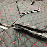 Обшивка | Шумоізоляція кабіни ЮМЗ КЛ чорний ромб червона нитка, фото 3