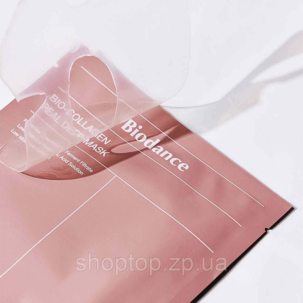 Колагенова гідрогелева маска для глибокого зволоження, BIODANCE BIO-COLLAGEN REAL DEEP MASK
