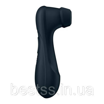 Кліторальний вібростимулятор з повітряними імпульсами Satisfyer Pro 2 Generation 3 Black, фото 3