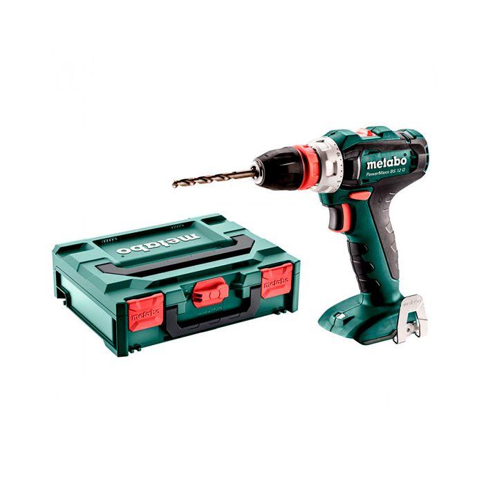 Акумуляторний шуруповерт Metabo PowerMaxx BS 12 Q каркас MetaBox (601037840)