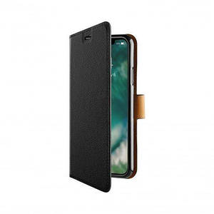 Чохол-книжка Xqisit Slim Wallet Selection для iPhone XS Black Max