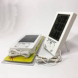 Годинник із дисплеєм температури та вологості повітря TA298, Хороша метеостанція, Кліматичний термометр DP-51, фото 5