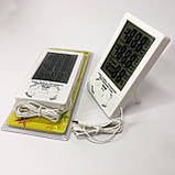 Годинник із дисплеєм температури та вологості повітря TA298, Хороша метеостанція, Кліматичний термометр DP-51, фото 2