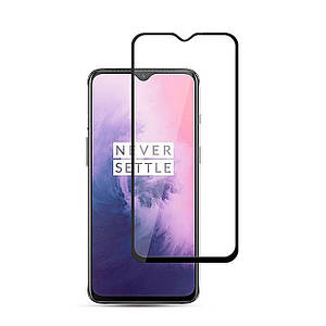 Захисне скло Mocolo 3D Full Cover Curved Tempered Glass Full Glue для OnePlus 7 Black