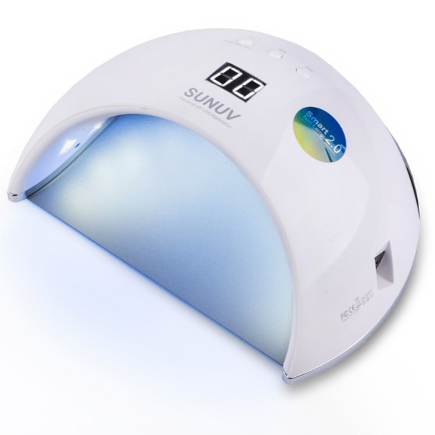 Лампа для манікюру UV/LED SUNUV Sun 6 White (оригінал), 48 Вт.