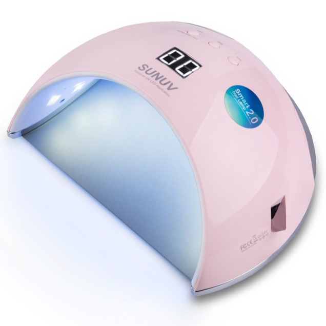 Лампа для манікюру UV/LED SUNUV Sun 6 Pink (оригінал), 48 Вт.