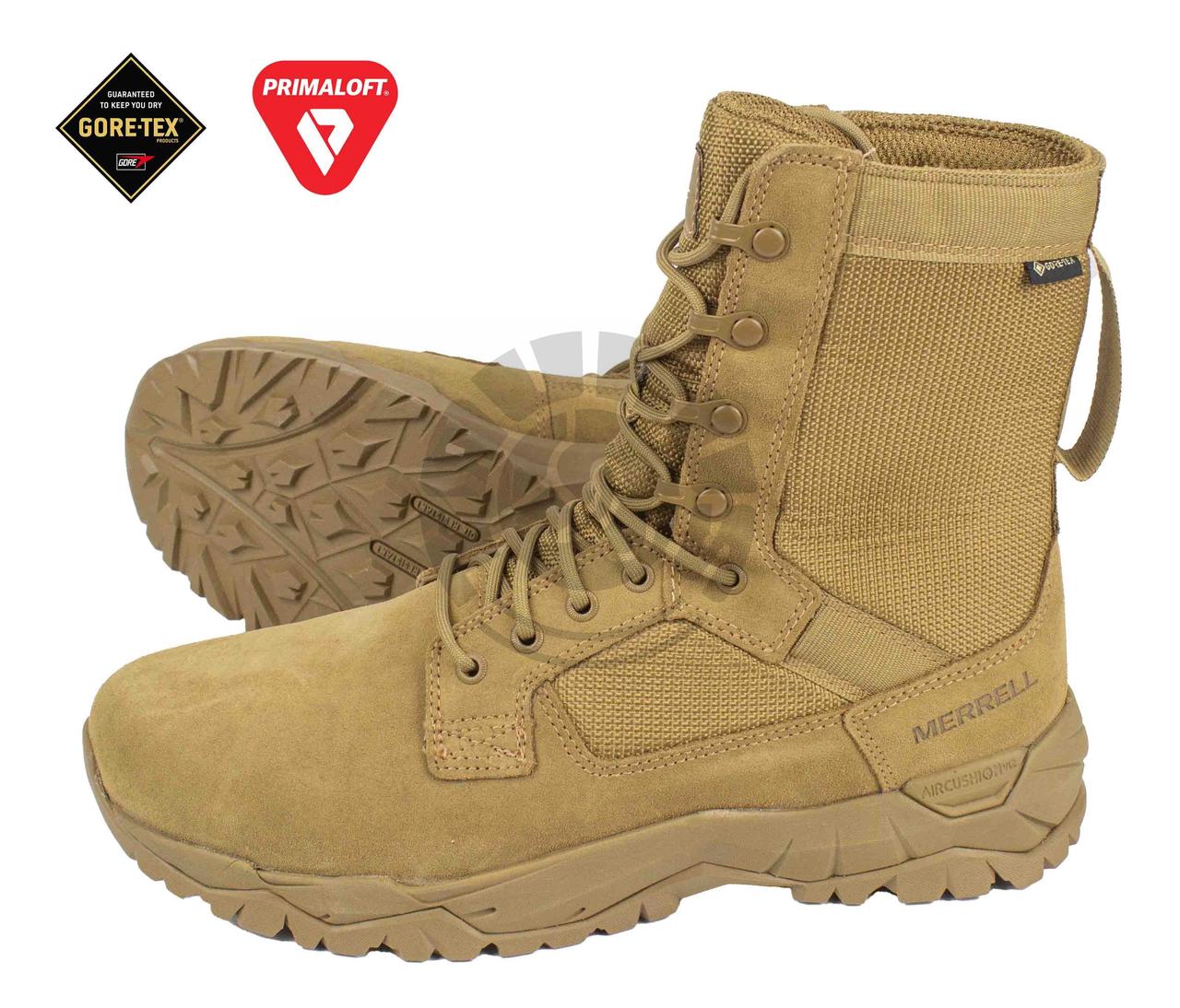 Зимові утеплені берці Merrell MQC2 Thermo Gore-Tex Coyote 400G (38,5), фото 1