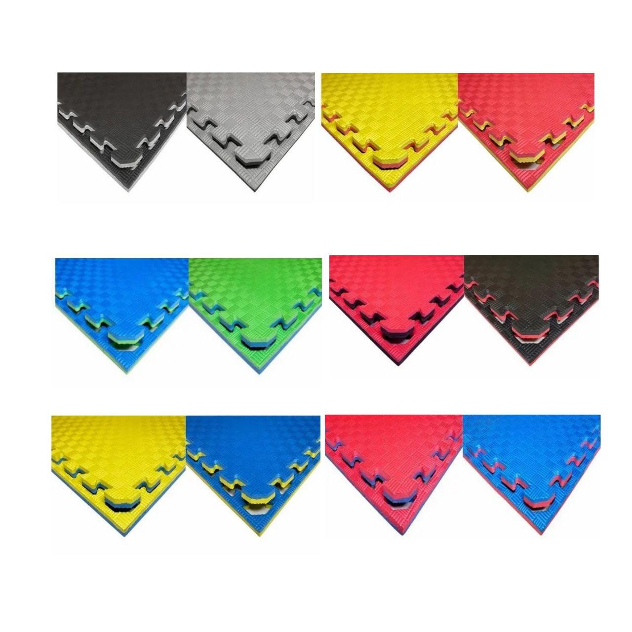 Уцінка Двосторонні(одна сторона без дефектів) Татамі ластівчин хвіст  IZOLON EVA SPORT 100х100х2см