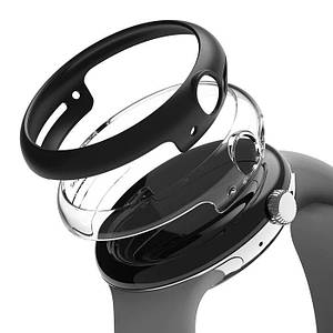 Чохол Fusion Slim Clear + Matte Black (2шт.) до Google Pixel Watch (S683002RS)