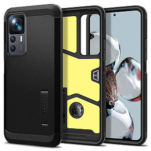 Чохол Spigen Tough Armor до Xiaomi 12T / 12T Pro Black (ACS05300)