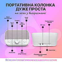 Колонка-генератор білого шуму для немовлят А1 28 мелодій (WFD-H1), фото 10