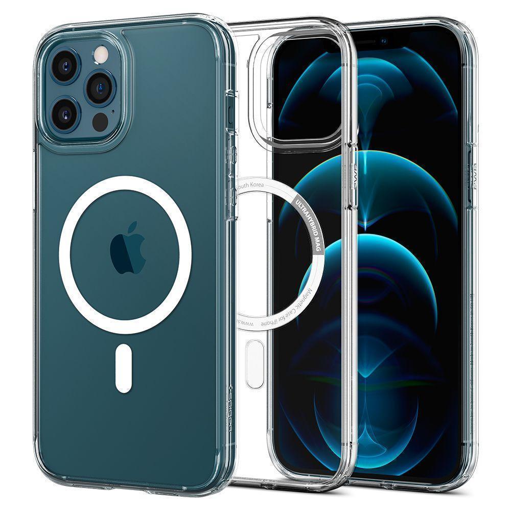 Чохол Spigen Hybrid Ultra Mag для iPhone 12 / 12 Pro White (ACS02625)