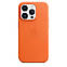 Чохол Apple Leather Case with MagSafe до iPhone 14 Pro Orange (MPPL3ZM/A), фото 3