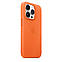 Чохол Apple Leather Case with MagSafe до iPhone 14 Pro Orange (MPPL3ZM/A), фото 5