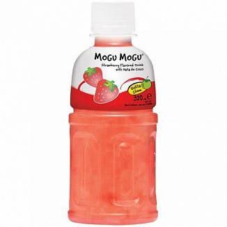 Mogu Mogu Nata De Coco Strawberry 320мл, фото 1