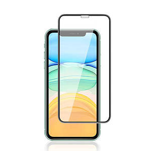 Захисне скло Mocolo TG 3D Full Glue Case Friendly для iPhone 11/XR Black