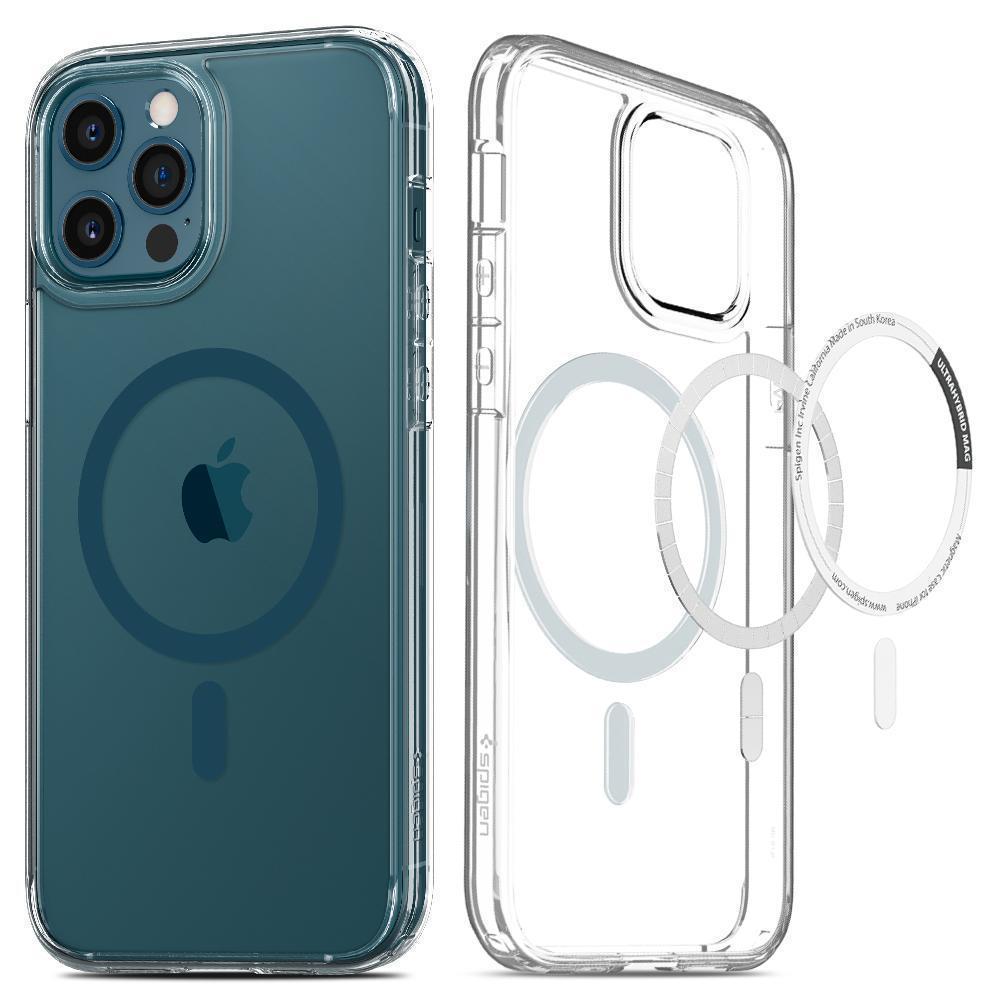 Чохол Spigen Hybrid Ultra Mag для iPhone 12 Pro Max Pacific Blue (ACS02624), фото 1