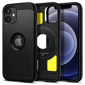 Чохол Spigen Tough Armor Mag для iPhone 12 Mini Black (ACS02621)