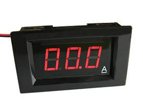 Амперметр A85AC до 100А (червоні цифри)