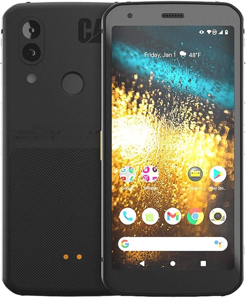 Мобільний захищений смартфон Caterpillar CAT S62 128GB black +case