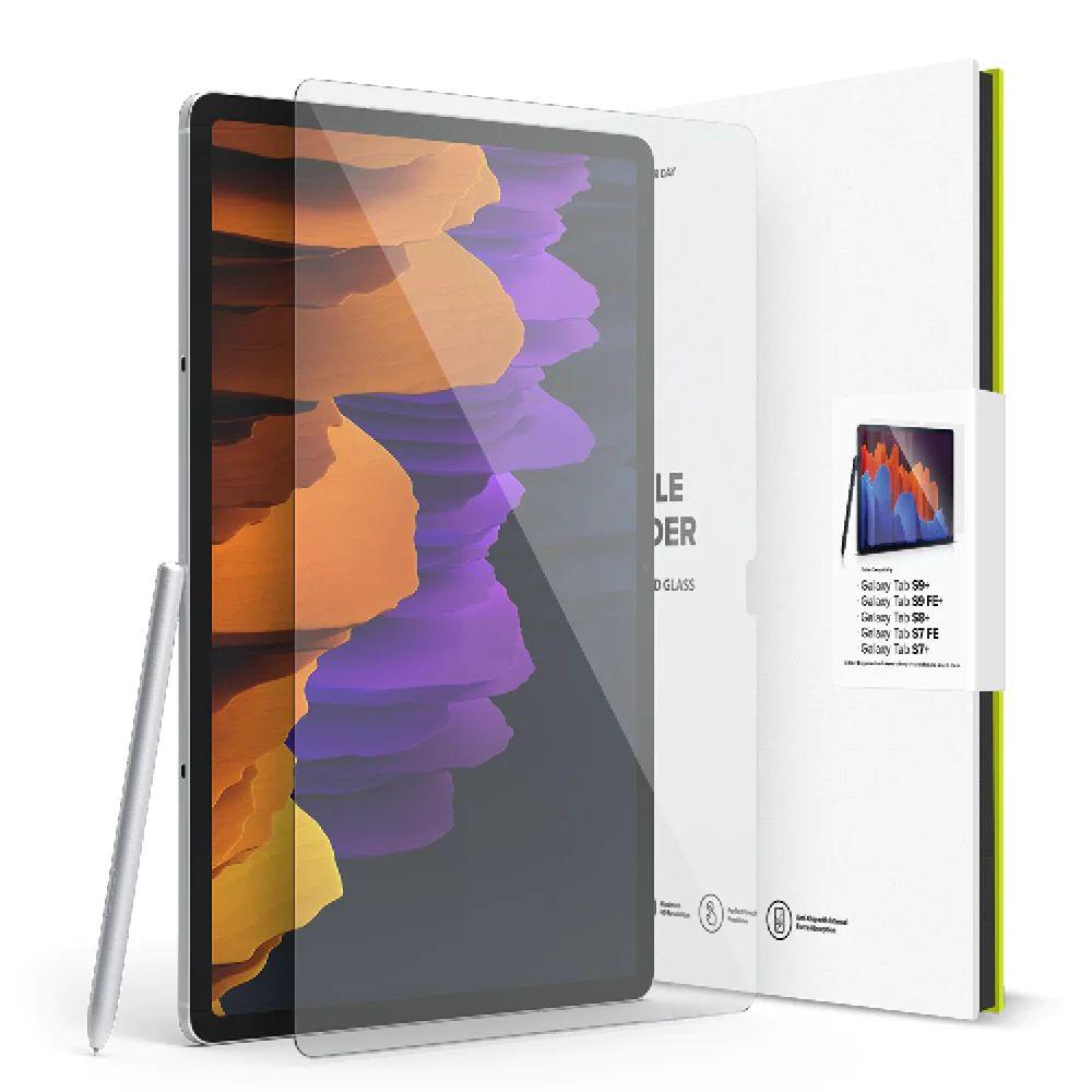 Захисне скло Ringke Invisible Defender Glass Screen Protector до Galaxy Tab S10+ Plus/S9+ Plus/S9+ FE Plus/S8+ Plus Clear
