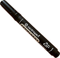 Маркер перманентний Centropen 2,5мм. чорний 8566