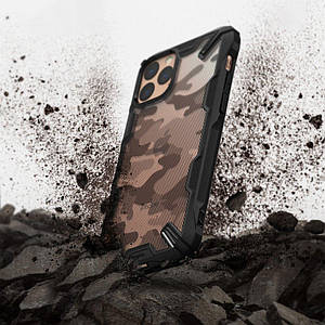 Чохол Ringke Fusion X Design для iPhone 11 Pro Max Camo Black (XDAP0004)