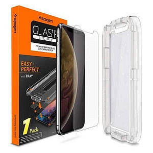 Захисне скло Spigen Glas.tR "EZ FIT" для iPhone 11 / XR Clear (064GL24818)