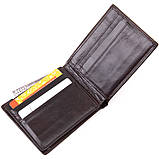 Портмоне Vintage 20420 Коричневе 11х9,2х1,3, фото 4