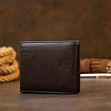 Портмоне Vintage 20420 Коричневе 11х9,2х1,3, фото 5