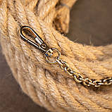 Портмоне з ланцюжком Vintage 20424 Чорне 11х9х1, фото 7