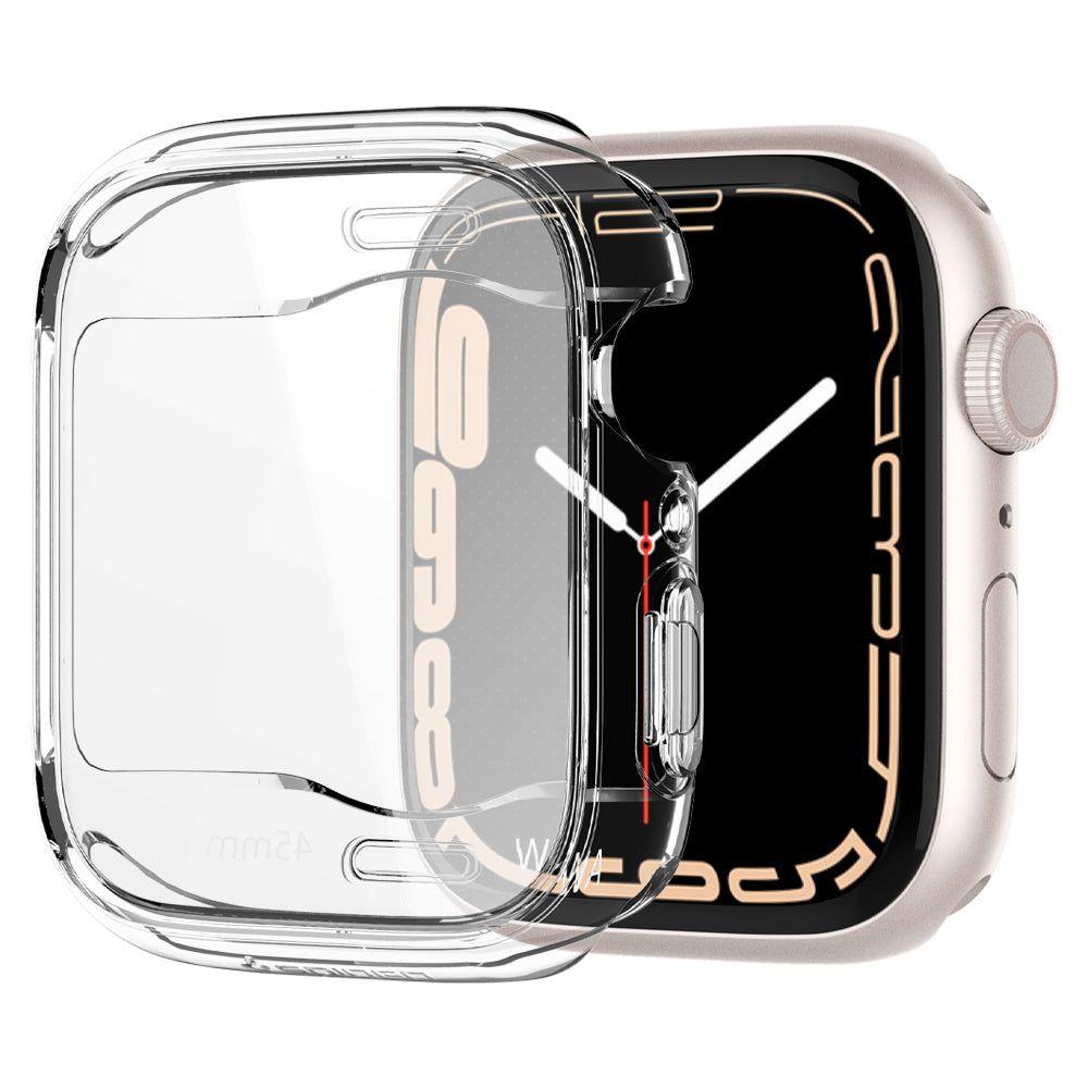 Чохол Spigen Hybrid Ultra до Apple Watch 7/8/9 45mm Crystal Clear (ACS04180), фото 1