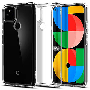 Чохол Spigen Hybrid Ultra для Google Pixel 5a (5G) Crystal Clear (ACS02909)