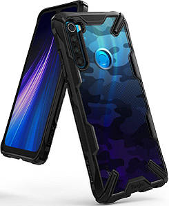 Чохол Ringke Fusion X Design для Xiaomi Redmi Note 8 Camo Black (XDXI0003)