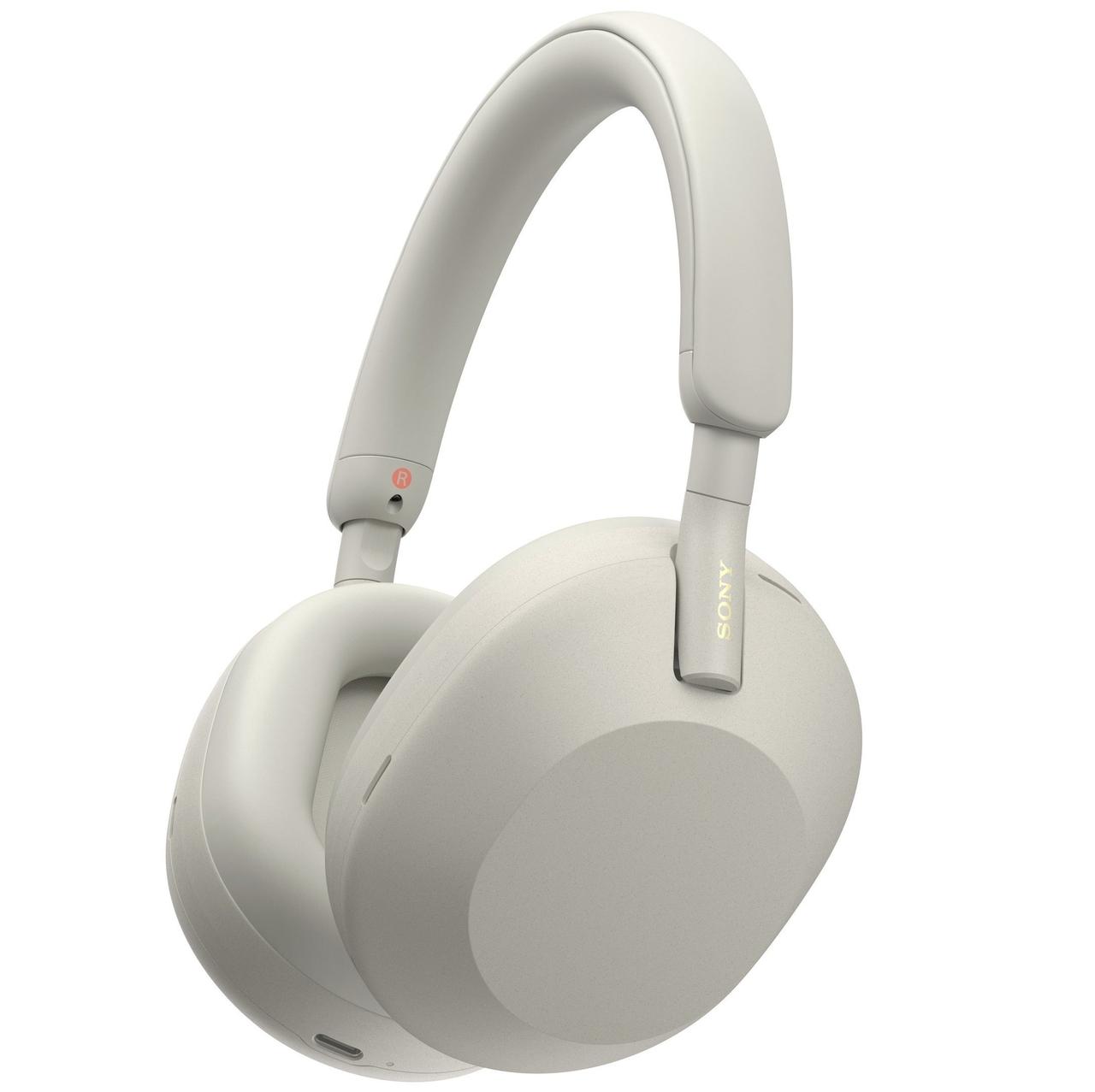 Навушники Over-ear Sony WH-1000XM5 BT 5.2 ANC Hi-Res AAC LDAC Wireless Mic Сріблястий