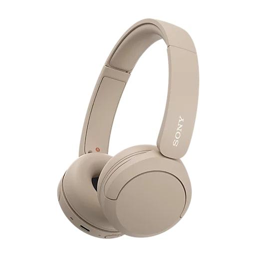 Наушники On-ear Sony WH-CH520 BT 5.2 SBC AAC Wireless Mic Бежевый