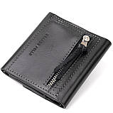 Портмоне кишенькове 11336 Grande Pelle Чорне, фото 2