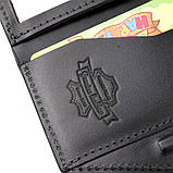 Портмоне кишенькове 11336 Grande Pelle Чорне, фото 5