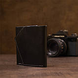 Портмоне кишенькове 11336 Grande Pelle Чорне, фото 7