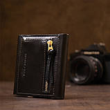 Портмоне кишенькове 11336 Grande Pelle Чорне, фото 8