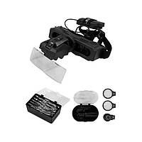 Лупа ювеліра No9892Е з Led-підсвіткою, 5Х 8Х 20Х