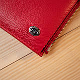 Жіночий гаманець-клатч ST Leather Accessories 19374 Червоний, фото 7