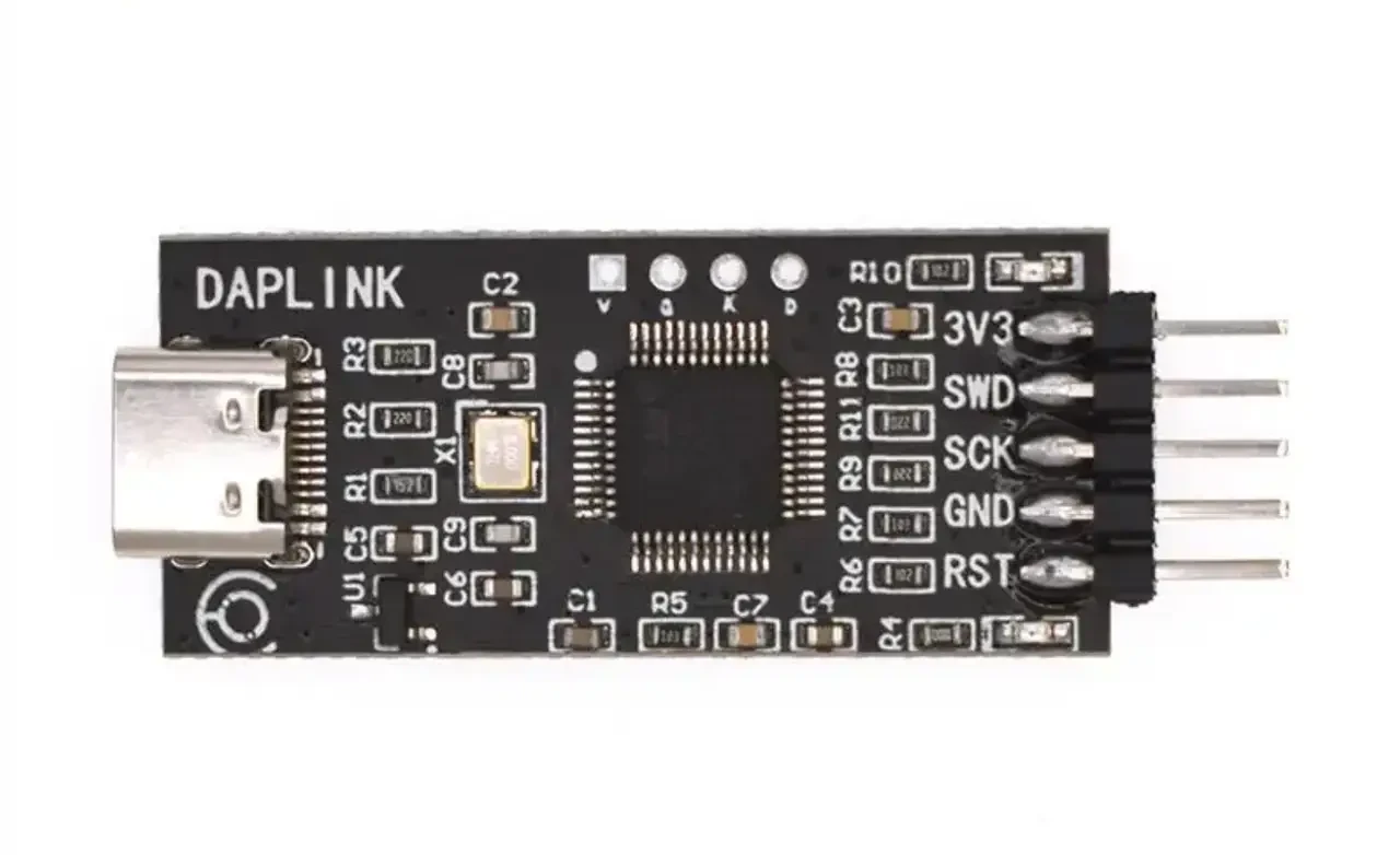 Програматор-відладник DAPLINK, заміна JLINK OB/STLINK STM32, емулятор завантажувача програматора ARM, 5 В, TYPE-C