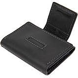Шкіряна візитниця GRANDE PELLE 11496 Чорний, фото 3