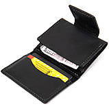 Шкіряна візитниця GRANDE PELLE 11496 Чорний, фото 4